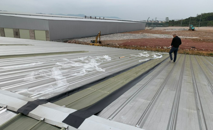 大悟厂房屋面防水维修案例